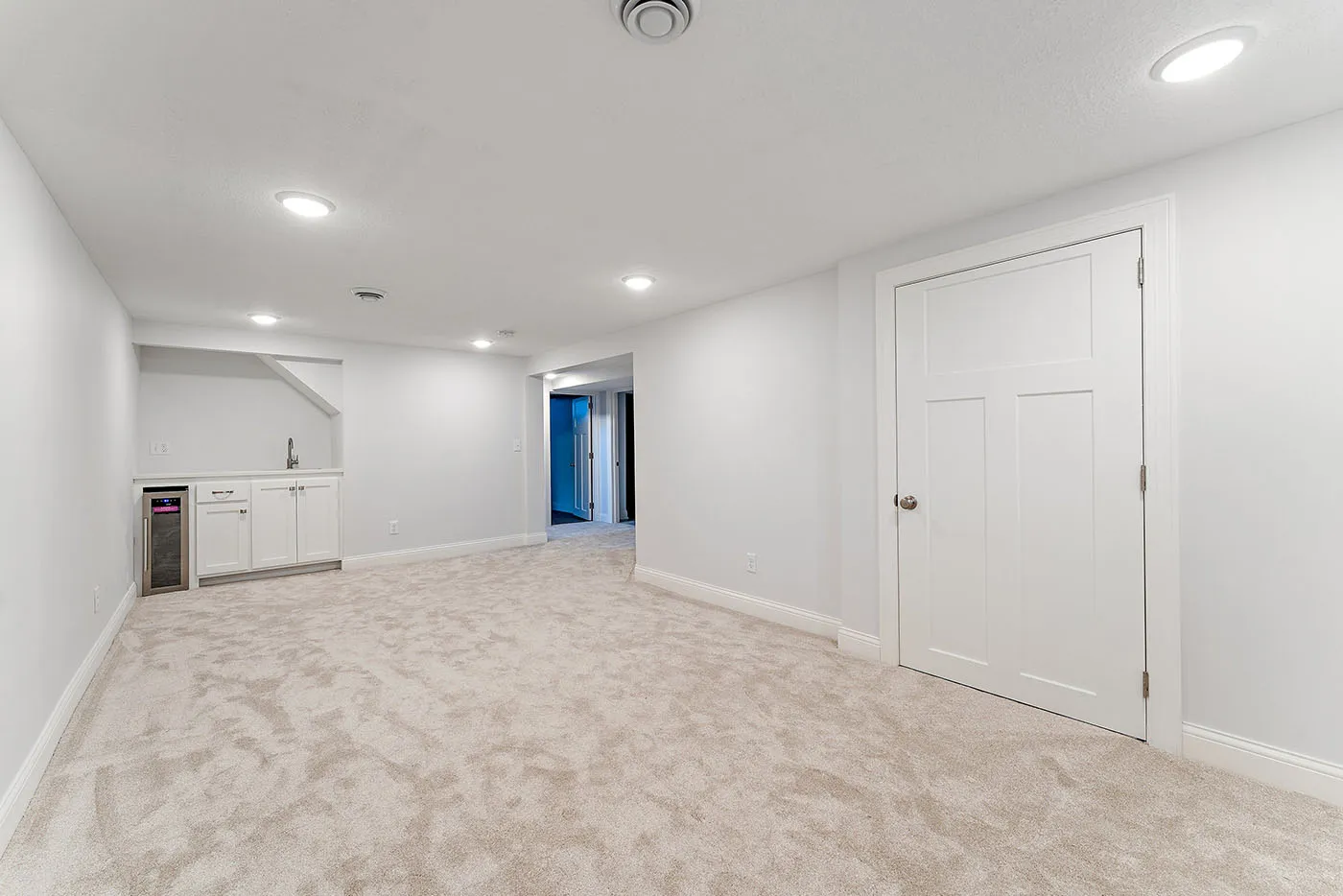Basement Living, after renovation